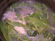 小白菜土豆条大骨头汤的做法