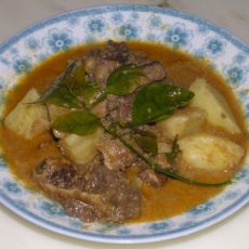 印尼椰香咖喱牛肉的做法