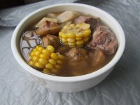 铁棍淮山栗子玉米瘦肉汤的做法