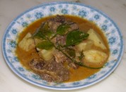 印尼椰香咖喱牛肉的做法