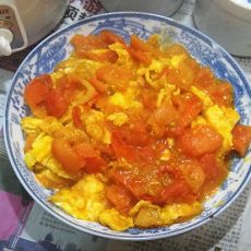 鸡蛋焖西红柿的做法