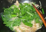 炒豆芽韭菜的做法