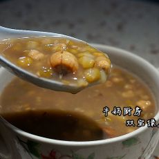 双宝绿豆汤的做法