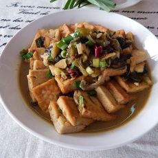 酸菜炖豆腐的做法