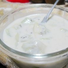 猕猴桃果肉酸奶（附自制酸奶过程）的做法