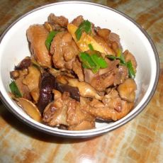 鸭肉焖香菇的做法