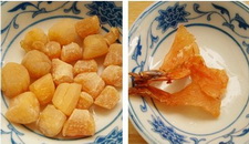 瑶柱嫩鸡香菇砂锅粥原料1