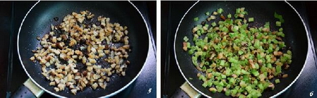 芹菜香菇虾米粥的做法步骤5-6