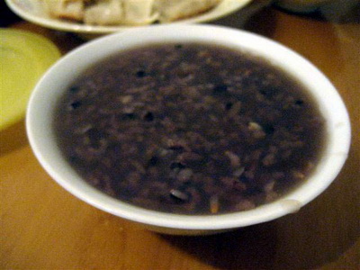 椰汁紫米粥的做法步骤