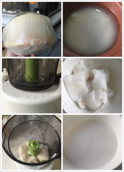 椰香百合红枣粥做法步骤3
