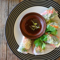 越南风味蔬菜卷的图解做法