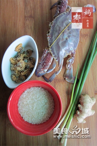 海鲜大米粥原料