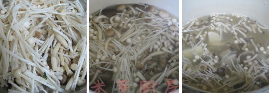 菌菇排骨汤