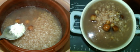 莲子薏米粥做法步骤3