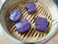 紫薯红豆糕的11步制作方法
