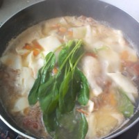 新疆羊肉汤饭做法带图——冬季暖身
