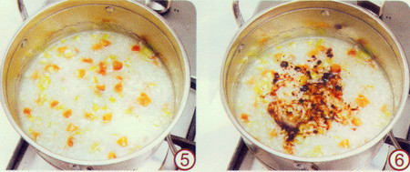 山楂芹菜粥做法步骤5-6