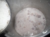 如何制作椰汁香芋西米露