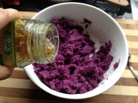桂花紫薯泥的制作方法