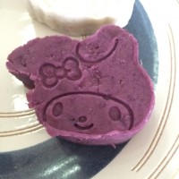 喜羊羊、美羊羊紫薯山药糕的图文做法