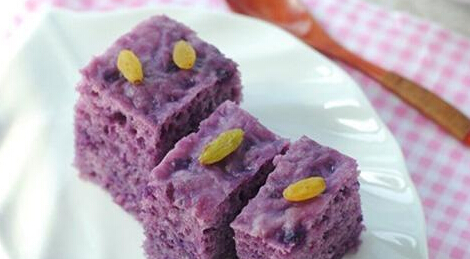 教你如何制作香甜紫薯糕