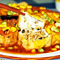 山东名吃：豆腐箱的传统做法
