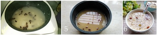 绿豆薏米百合粥做法步骤4-6