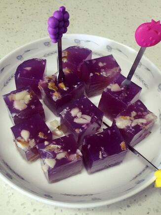 简单制作紫薯凉糕，各种家常紫薯凉糕做法
