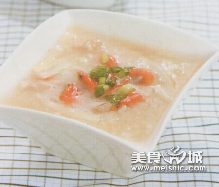 瘦肉虾米冬笋粥