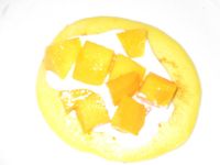 奶油芒果铜锣烧的11步做法