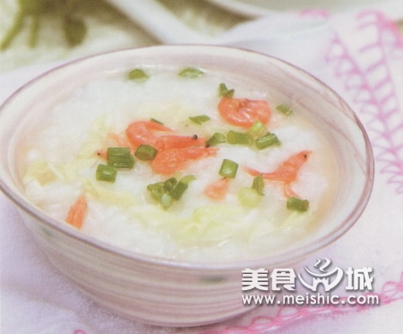 香葱虾米粥