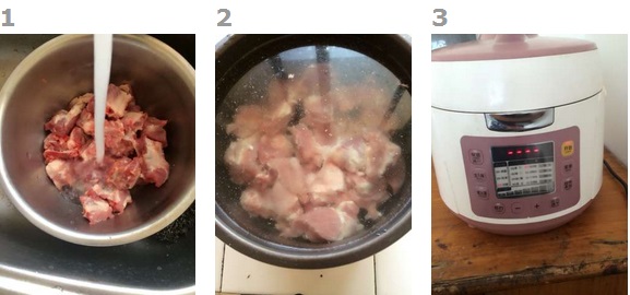莴笋排骨汤做法图解