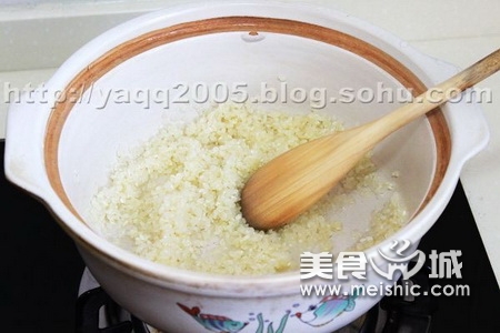 白菜咸蟹粥的制作方法