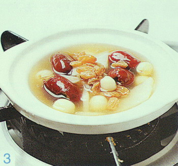 枣莲葡萄粥