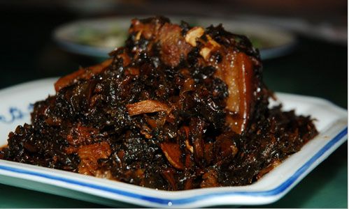 绍兴美食：梅干菜烧肉的做法