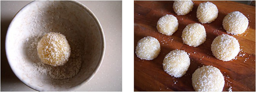 椰蓉糯米糍的做法