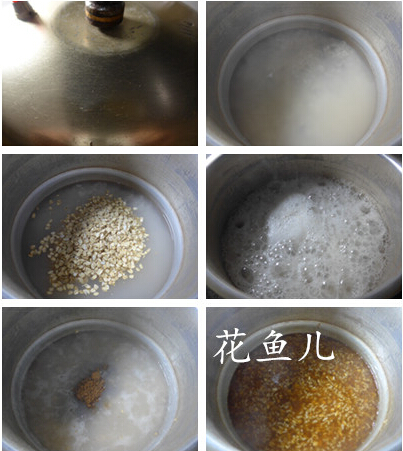 芡实燕麦大米粥步骤4-6