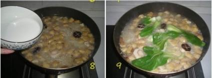 海鲜汁米粉豆泡丁菜羹的做法5