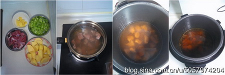 粤式清炖土豆牛肉做法步骤1-4