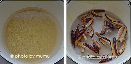 红糖红枣小米粥做法步骤1-2
