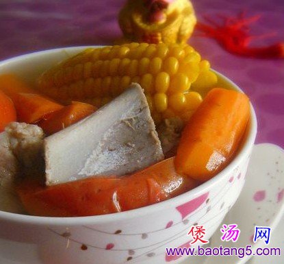 双红玉米排骨汤