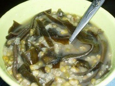 绿豆海带粳米粥