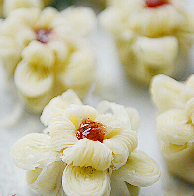 徽式传统点心海棠酥的做法