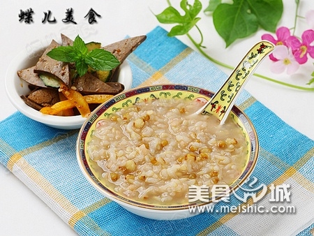 糙米绿豆粥
