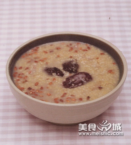 小米红枣粥