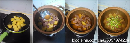 粤式清炖土豆牛肉做法步骤5-8