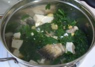 鲫鱼青菜炖豆腐的做法