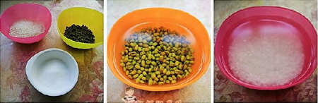 绿豆绵粥的做法步骤1-3
