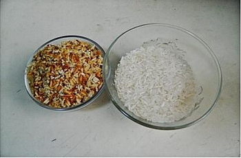 清肠炒米粥步骤1