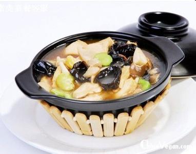 木耳豆腐粥